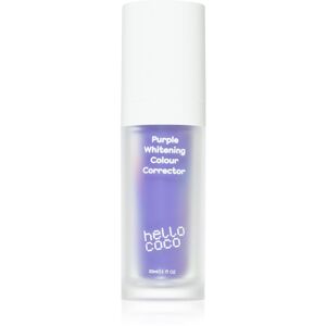Hello Coco Purple Whitening Colour Corrector fehérítő fogkrém 30 ml
