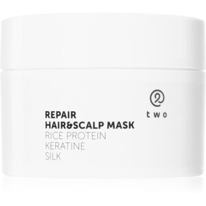 Two Cosmetics Repair Hair & Scalp Mask regeneráló maszk száraz és sérült hajra 200 ml