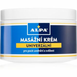 Alpa Massaging cream universal masszázskrém az izomzat regenerációjához 250 ml