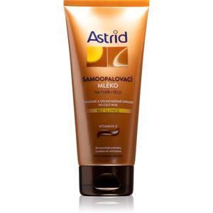 Astrid Sun önbarnító tej arcra és testre Vitamin E 200 ml