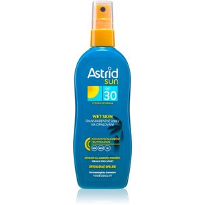 Astrid Sun Wet Skin átlátszó napozó spray SPF 30 150 ml