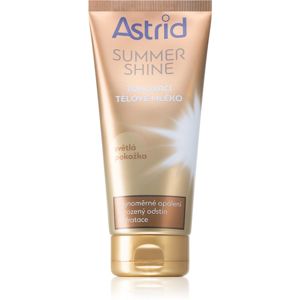 Astrid Summer Shine tonizáló testkrém Light 200 ml