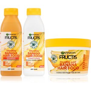 Garnier Fructis Banana Hair Food szett (normál és száraz hajra)