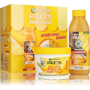 Garnier Fructis Banana Hair Food ajándékszett (száraz hajra)