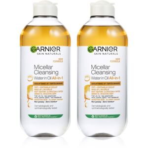 Garnier Skin Naturals kétfázisú micellás víz 2 x 400ml(3 az 1-ben)