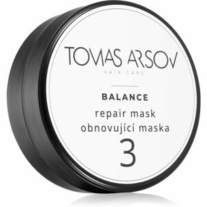 Tomas Arsov Balance Repair Mask mélyen regeneráló maszk száraz, sérült, vegyileg kezelt hajra 100 ml