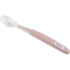 BabyOno Be Active Soft Spoon kiskanál Pink 6 m+ 1 db