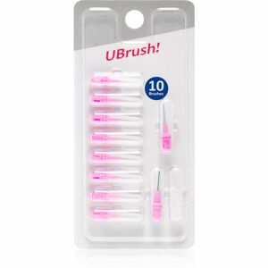 Herbadent UBrush! tartalék fogköztisztító kefe 0,7 mm Pink 10 db