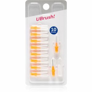 Herbadent UBrush! tartalék fogköztisztító kefe 0,8 mm Orange 10 db