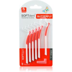 SOFTdent Butterfly S fogközi fogkefe 0,5 mm 6 db