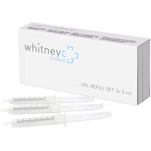WhitneyPHARMA Gel refill set utántöltő kíméletes fogfehérítésre 3x3 ml