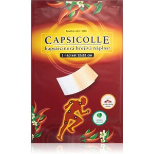 Capsicolle Capsaicin patch 12 × 18 cm melegítőtapasz erősebb fájdalomcsillapító hatással 1 db