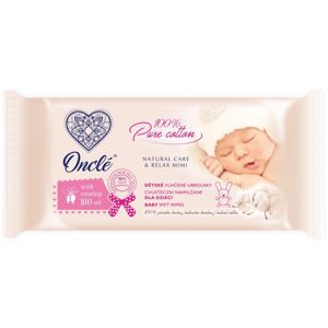 Onclé Baby nedves tisztító törlőkendők gyermekeknek születéstől kezdődően csipkebogyó olaj 54 db