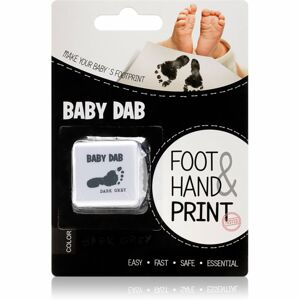 Baby Dab Foot & Hand Print Grey baba-ujjlenyomatfesték