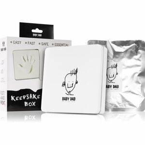 Baby Dab Keepsake Box kézlenyomat-készítő dobozban 1 db