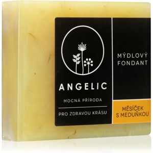 Angelic Soap fondant Calendula & Lemon balm extra gyengéd natúr szappan 105 g