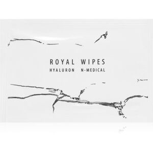 N-Medical Royal wipes tisztító és sminklemosó törlőkendők az érzékeny arcbőrre 30 db