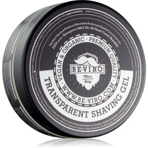 Be-Viro Men’s Only Transparent Shaving Gel transzparens gél borotválkozáshoz