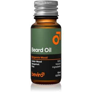 Beviro Bergamia Wood szakáll ápoló olaj fa illattal 10 ml