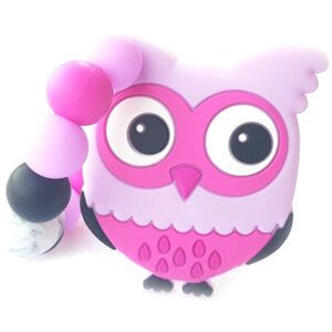 KidPro Teether Owl Pink rágóka 1 db