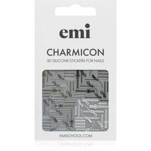 emi Charmicon körömmatrica 3D #170 Zipper 1 db