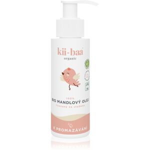kii-baa® organic 100% Bio Oil Almond masszázsolaj gyermekeknek születéstől kezdődően 100 ml