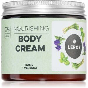 Leros Body cream basil & verbena testápoló krém a táplálásért és hidratálásért 200 ml
