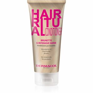 Dermacol Hair Ritual kondicionáló a barna árnyalatú hajra 200 ml