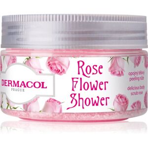 Dermacol Flower Care Rose cukros test peeling 200 g