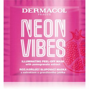 Dermacol Neon Vibes frissítő lehámló maszk az azonnali élénkítésért 8 ml