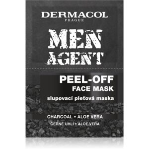 Dermacol Men Agent mitesszerek elleni, lehúzható aktív szén maszk uraknak 15 ml