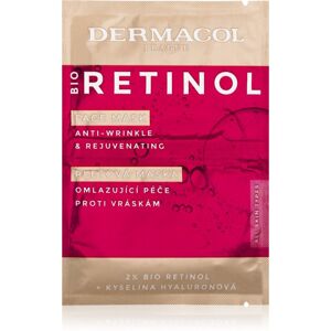 Dermacol Bio Retinol krémes maszk a ráncok ellen 16 ml