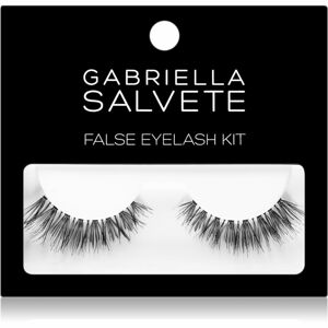 Gabriella Salvete False Eyelash Kit műszempillák ragasztóval típus Basic Black