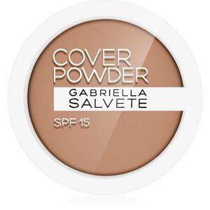 Gabriella Salvete Cover Powder kompakt púder SPF 15 árnyalat 04 Almond 9 g