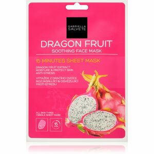 Gabriella Salvete Face Mask Dragon Fruit nyugtató hatású gézmaszk 1 db