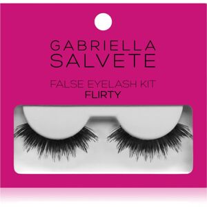 Gabriella Salvete False Eyelash Kit Flirty műszempillák ragasztóval 1 db