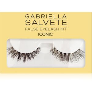 Gabriella Salvete False Eyelash Kit Iconic műszempillák ragasztóval 1 db