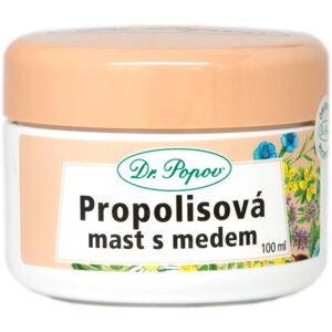 Dr. Popov Herbal ointments Propolis with honey zsír a viszkető és irritált bőrre 100 ml