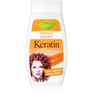 Bione Cosmetics Keratin + Panthenol regeneráló balzsam hajra 260 ml