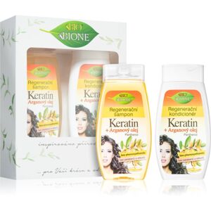 Bione Cosmetics Keratin + Argan ajándékszett (hajra)
