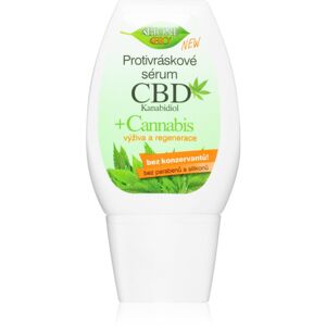 Bione Cosmetics Cannabis CBD tápláló szérum a ráncok ellen 40 ml