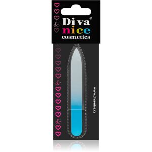 Diva & Nice Cosmetics Accessories üveg körömreszelő kicsi Blue