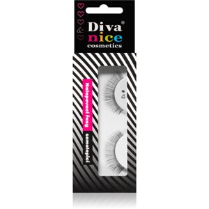 Diva & Nice Cosmetics Accessories ragasztható műszempilla természetes hajból No. 12 1 db