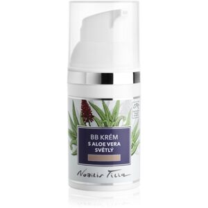 Nobilis Tilia Face Cream Face Care hidratáló hatású BB krém Aloe Vera tartalommal árnyalat Light 30 ml