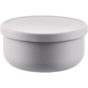 Zopa Silicone Bowl with Lid szilikon tálka kupakkal Dove Grey 1 db