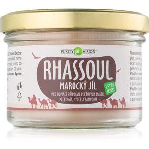 Purity Vision Rhassoul marokkói agyag arcpakolás-, peeling-, szappan- és samponkészítéshez 200 g