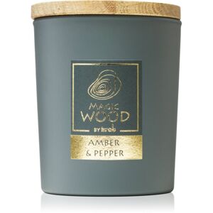 Krab Magic Wood Amber & Pepper illatgyertya 300 g