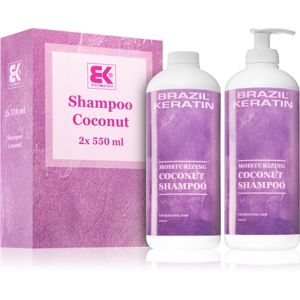 Brazil Keratin Coconut Shampoo takarékos kiszerelés (a károsult hajra)