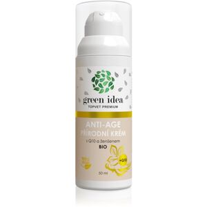 Green Idea Topvet Premium Antiage natural cream with Q10 and ginseng krém érett bőrre 50 ml