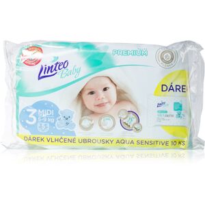 Linteo Baby Premium Midi eldobható pelenkák 5-9kg 5 db